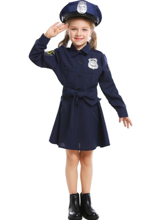 F68159 children police costume